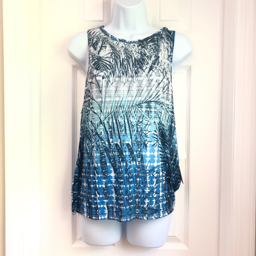 🆕PINK LOTUS | By Athleta Blue Print Tank